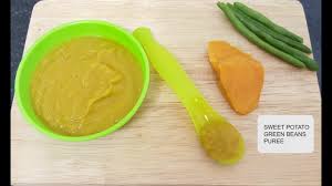 Green beans are the unripe, young fruit of various cultivars of the common bean (phaseolus vulgaris). Homemade Sweet Potato Green Bean With Cumin Baby Food Recipe 6 Months Youtube