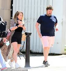 Rita Simons Dons A Floor Length Leopard Print Coat As She Enjoys Lunch With Singer Michael Ball Latest Celebrity News