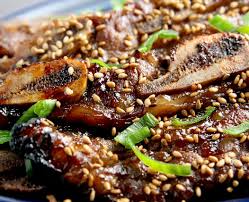 This blessed dish was introduced by the koreans and has since been adopted and loved by the locals. Authentic Kalbi Recipe Korean Recipes Korean Bbq Marinade