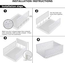 Sono ormai anni che parlo di accessori per armadi in relazione al mio lavoro di closet organizer ma non ho mai stilato una vera e propria lista di elementi che possono aiutarci a. Organizzazione Interni Con Ripiani Staccabili In Plastica Divisori Per Vestiti Hossejoy Set Di 4 Contenitori Impilabili Per Armadio Cassetti Bianco Camera Da Letto Cassetti Guardaroba Casa E Cucina Kardiolog Chrzanow Pl
