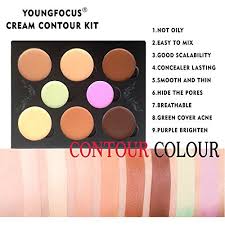 cream contour makeup palette kit