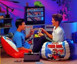 bean bag chairs party themes funny pictures retro gaming