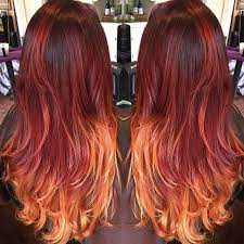 In order to get this look, you will typically need to bleach the bottom portion of your hair. 28 Best Red Ombre Hair Color Ideas