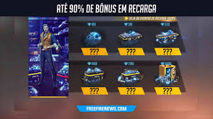 Garena acaba de revelar la nueva lista de códigos de free fire con los que podrás obtener increíbles premios. Gana Hasta Un 90 De Bonificaciones De Diamantes En El Nuevo Evento De Recarga Free Fire Noticiasvideojuegos Tu Portal De Noticias Mas Actualizado