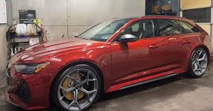 Image result for Grenadier Red 2024 RS6