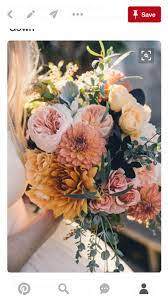 This time of year, leaves are changing colors with vibrant colors and autumnal blooms everywhere, it's easy to get inspired for your own bridal bouquet. Love This Bouquet The Most Minus Yellow But Can Keep Mustard Add Deep Burgundy And White Or Of Fall Wedding Bouquets Fall Wedding Flowers Bridal Bouquet Fall