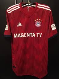 8:00pm, sunday 23rd august 2020. Bayern Munich Special Football Shirt 2018 2019 Sponsored By Magenta Tv