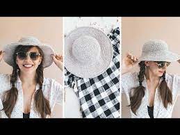 Crochet June Sun Hat Youtube