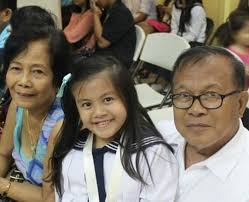 Celebrating grandma and grandpa