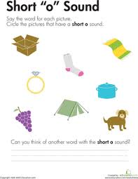 Help your first grader become a more confident reader by practicing short o word families. Short O Vowel Worksheet Education Com