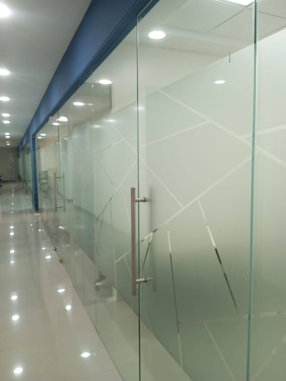 Designing glass film product image