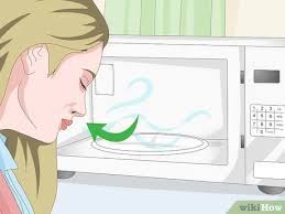 Put a tablespoon of white vinegar in a microwave safe bowl with ½ cup of water. 3 Ways To Get Rid Of Microwave Smells Wikihow
