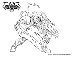 Captain atom coloring pages via. Real Steel Malvorlage Coloring And Malvorlagan