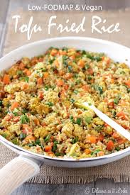 Tofu Fried Rice Low Fodmap Vegan Gluten Free Delicious As It Looks Recipe Fodmap Recipes Whole Food Recipes Recipes