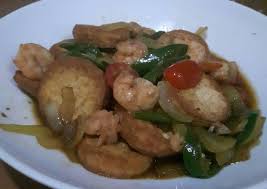 Kebutuhan protein dan serat juga tercukupi. Resep Sapo Tahu Udang Yang Maknyus