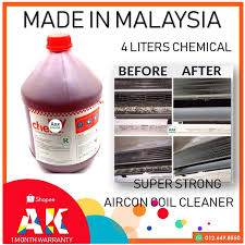 4.5 out of 5 stars. Air Cond Coil Cleaner Chemical 4liter Super Strong 100 Buatan Malaysia Shopee Malaysia