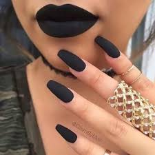 Lovely black and red nail design for inspiration. 16 Unique Matte Nail Designs You Ll Love