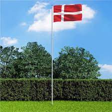 The ratio of its height to its width is 28:37. Denmark Flag And Pole Aluminium 6 M