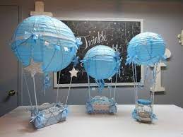 Baby Shower Series Project 5 Hot Air Balloon Centerpiece Youtube