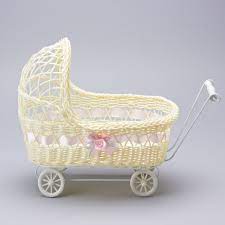 Harriet Bee Oxfordshire Wicker Baby Carriage Reviews Wayfair