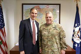 Trust because you are willing to accept the risk, not because it's safe or certain. General Mark Milley Visited Poland U S Embassy Consulate In Poland