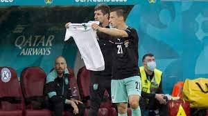 We have not been able to corroborate the story elsewhere at this time. Osterreichs Torschutze Lainer Sendet Botschaft An Danemark Star Christian Eriksen Eurosport