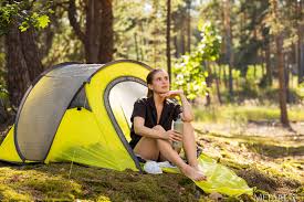 Aristeia Nude in Lets Go Camping by Karl Sirmi | Erotic MetArt