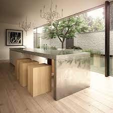 Find the perfect kitchen & dining furnishings at hayneedle, where you can buy online while you explore our room designs and curated looks for tips, ideas & inspiration to help you along the way. Les Heures Claires Custom Kitchen Island Stainless Steel Kitchen Island Modern Kitchen Island