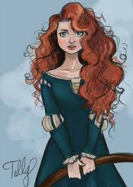 The Only Curly Red Haired Princess Disney Princess Drawings Disney Fan Art Disney Princess Art