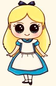 Alice Au Pay Des Merveilles Dessin Kawaii Princesse Disney Kawaii Kawaii