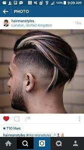 Mens Highlighted Undercut Men Hair Color Hair Styles Mens Hairstyles