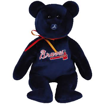 Atlanta Braves — Ty Beanie Baby bear