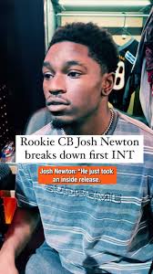 Bengals rookie Josh Newton breaks down his interception in the preseason  opener. The fifth-round pick has been impressive so far in training camp.