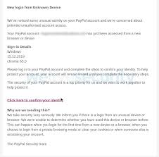 So onto the subject, i received one of those usual your bank account information needs to be verified, your account will be locked down within 72 hours, click the big button to get scammed. How Scammers Target Paypal Users And How You Can Stay Safe Welivesecurity