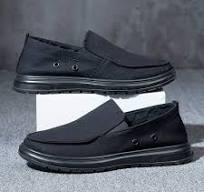 LILYCHAN Mens Casual Canvas Loafers Shoes Comfortable Slip-on Shoes (Size  7.5-12Men)