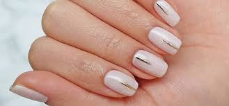 Nail stripe stickers like these make achieving the look super easy. Easy At Home Nail Art Ideas Glamour Uk
