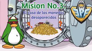 Como sabe, estos códigos no permanecen activos para siempre y caducan repetidamente después de un cierto tiempo. Club Penguin Online Guia De La 3era Mision De La Epf El Caso De Las Monedas Desaparecidas Youtube