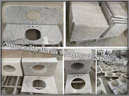 This gives the illusion of a cleaner, more contemporary sink that. Marble Vanity Tops Marble Bathroom Countertops Cheap Marble Vanity Top Prices
