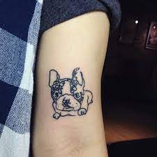 Dog Tattoos Are The Best Way To Prove To Our Pups That We Ll Love Them Til The End Of Time And These Ones Are A Classy Tattoos Tattoos Black And Grey
