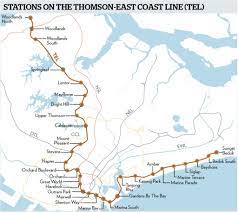 Thomson East Coast Line Map The Avenir Condo - Cross Island Line - 65040290 - Singapore