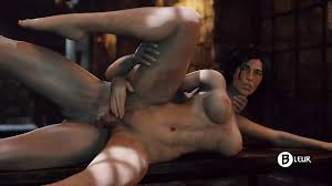 Lara Croft Getting a Hard Fuck from a Big Dick: American Porn by Patreon