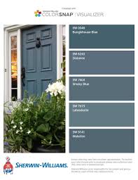Via sotheby's ( home bunch) Best Blue Front Door Paint Colors Exterior Door Colors Painted Front Doors Front Door Paint Colors