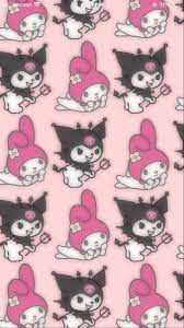 Charmmy kitty wallpaper, anime, hello kitty, pink color, no people. Kuromi Hello Kitty Iphone Wallpaper Cute Patterns Wallpaper Kitty Wallpaper