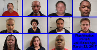 Mt. Hermon Web TV: Washington Parish Jail Booking Information for March 22,  2017