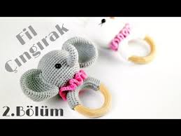 Amigurumi Orme Fil Cingirak Kulak Ve Hortum Yapimi 2 3 Youtube Orme Bebekler Amigurumi Orgu