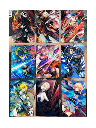 Fgo Game Collection Cards | Fate Grand Order Cards | Sexy Anime Fate Grand  - 9pcsset - Aliexpress