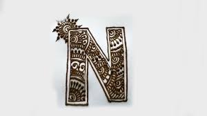 New r letter mehndi tattoo alphabet r tattoo mehndi designs 3 beautiful. Mehndi Letters Designs Alphabets Beauty Things