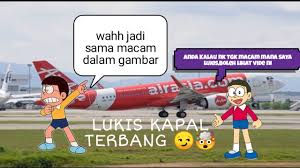 Pengalaman naik air asia tanpa repot memikirkan harga bagasi air asia. Tutorial Lukis Kapal Terbang Milik Airasia Youtube