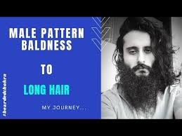 However, getting a shorter haircut complete with texture and layers can easily result in boosting your hair's body, giving the illusion of fuller, thicker hair. Male Pattern Baldness To Long Hair Naturally My Journey Hair Growth Phase Bearded Chokra Youtube