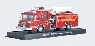 They are more than just a toy truck. Pierce Quantum Snozzle Fire Truck Diecast 1 64 Model Amercom Gb 19 Fire Trucks Toy Fire Trucks Model Truck Kits
